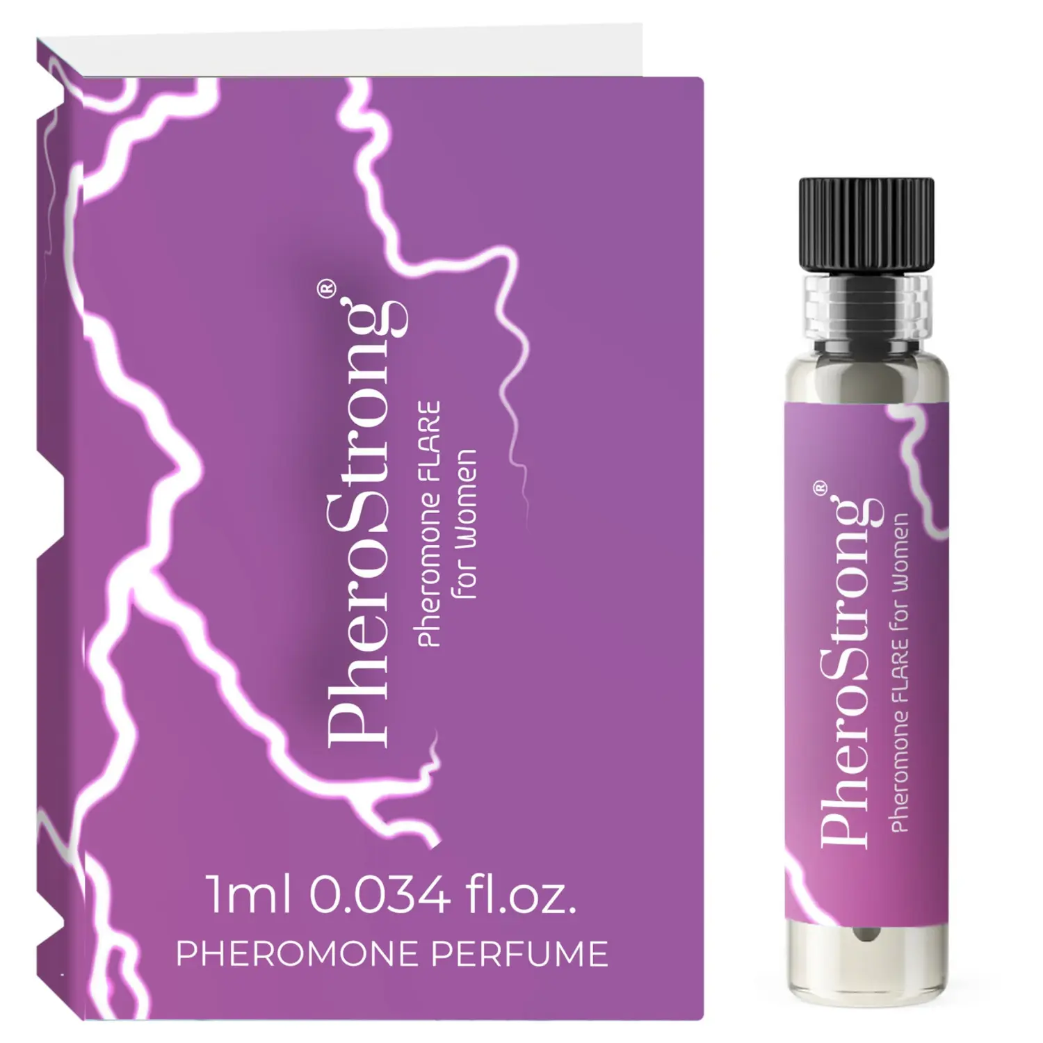 PheroStrong Flare - feromonový parfém pro ženy - 1 ml