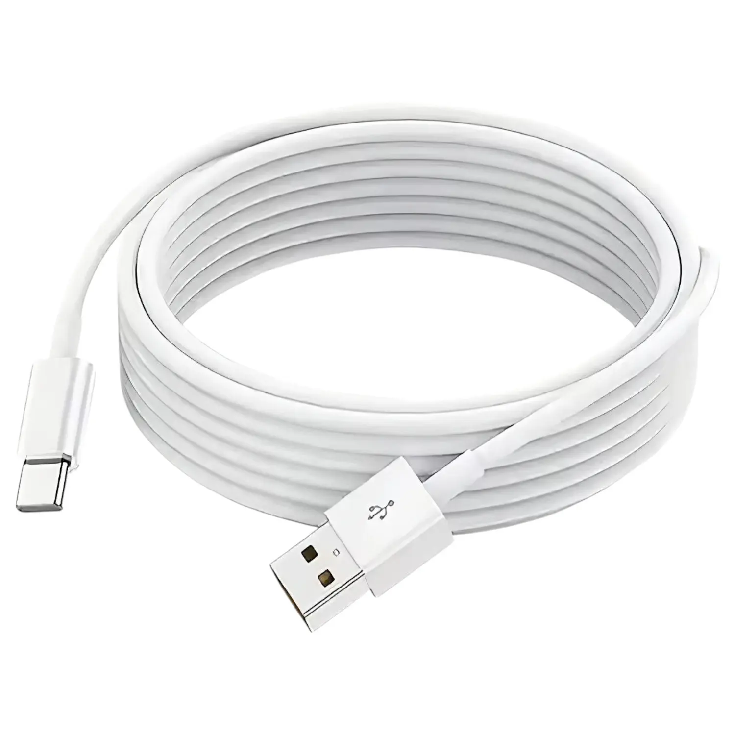 USB Type-C nabíjecí kabel - bílý
