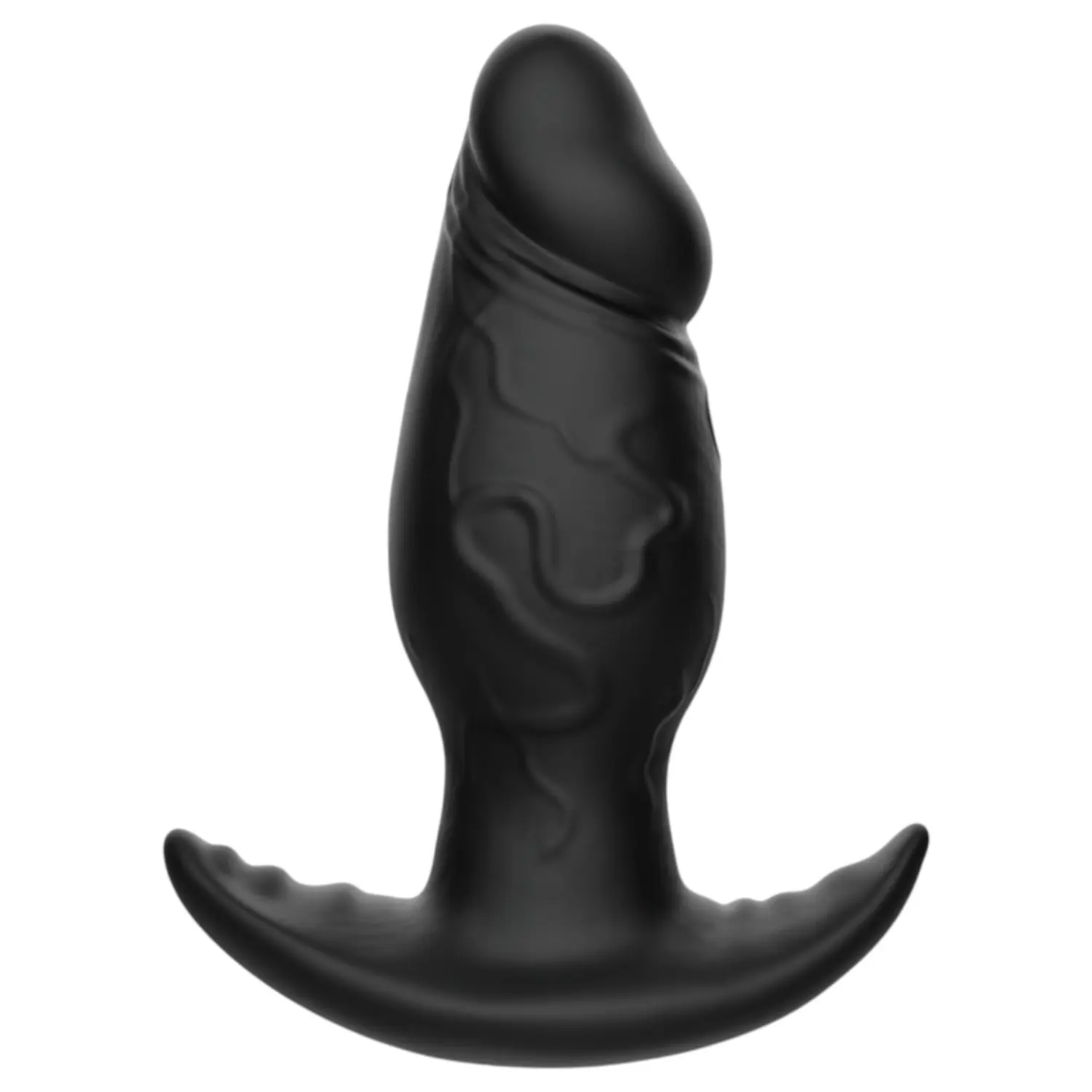 Kangvo - magnetický nafukovací fantasy dildo velký (černý)