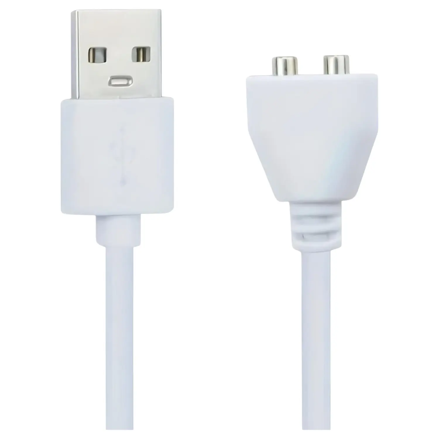 Pleasure Charge Loveline - magnetický USB nabíjecí kabel (bílý)