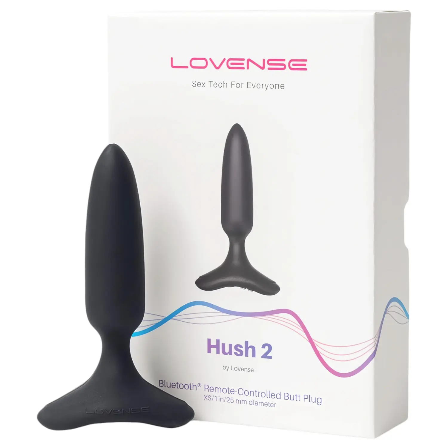 Kolík anální LOVENSE Hush 2 Butt Plug