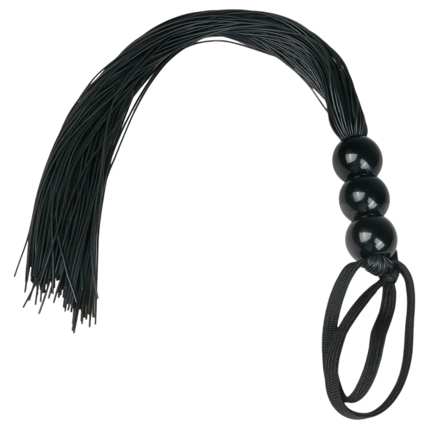 Easytoys - silikonový bič - černý