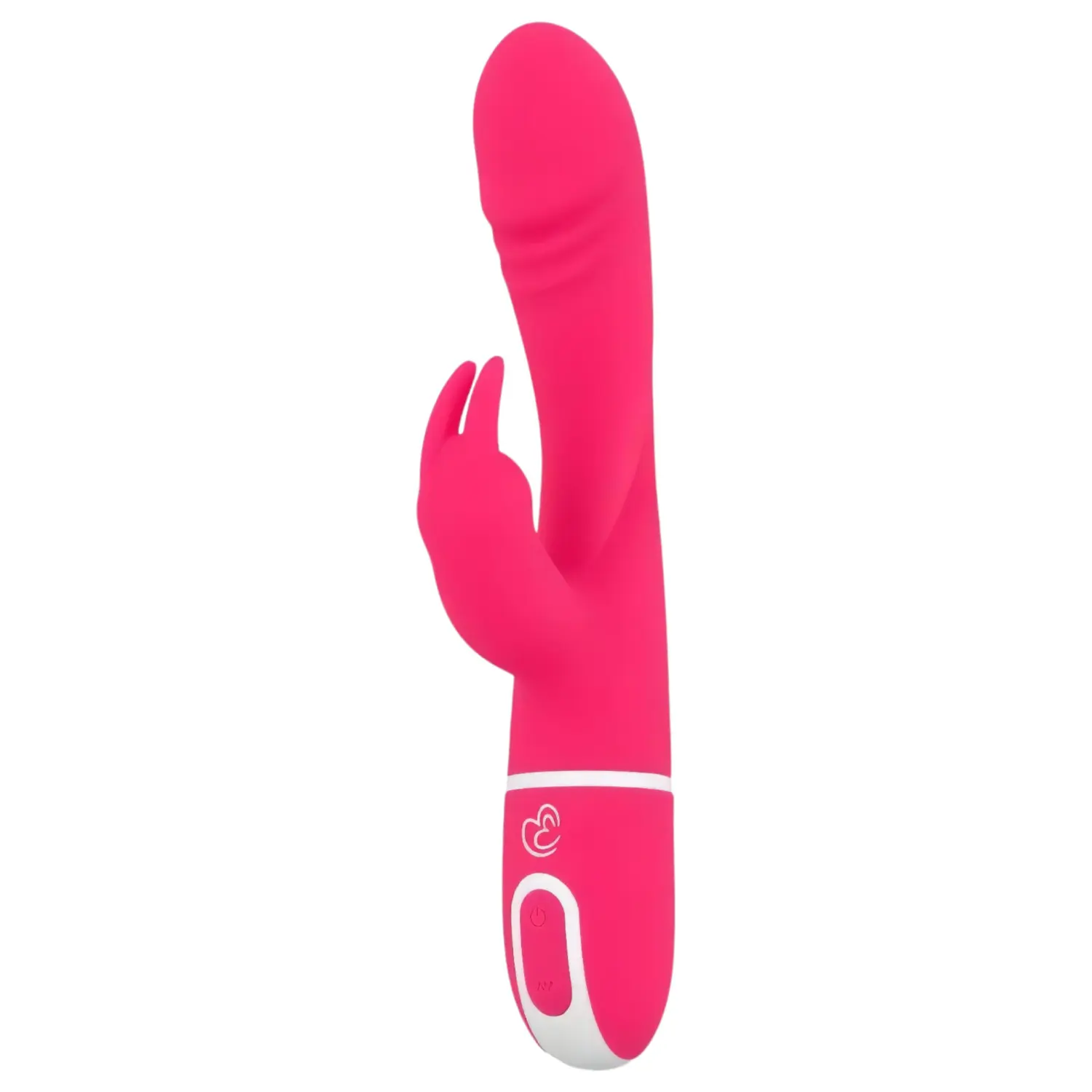 Easytoys - vibrátor na G-bod a klitoris - růžový