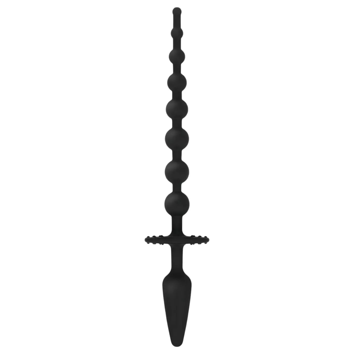 EasyToys - anální kolík 2v1 - černý