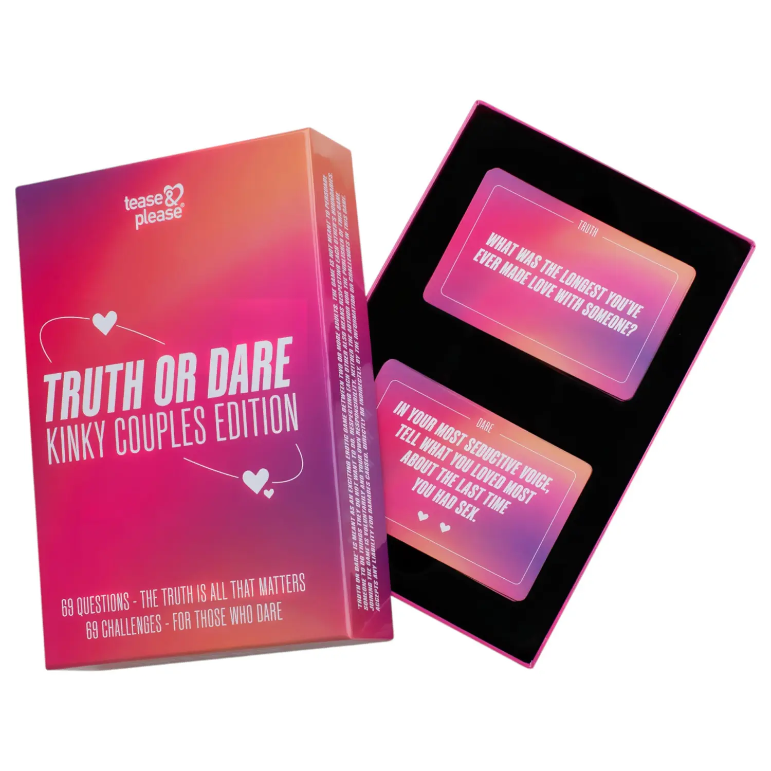 Tease & Please - Truth or Dare Kinky Couples Edition - hra na pravdu nebo odvahu pro páry