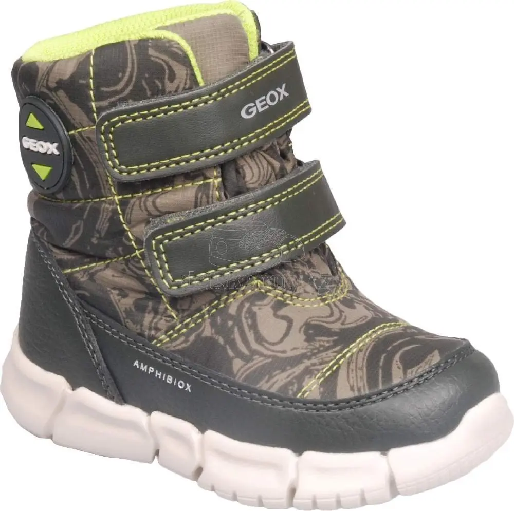 Dětské zimní boty Geox B043PC 0MNBU C3Y7N Velikost: