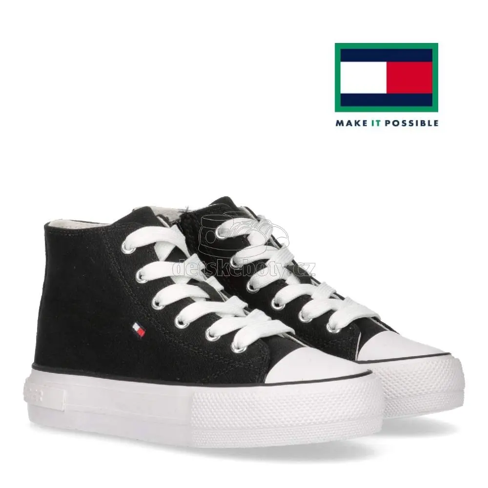 Dětské celoroční boty Tommy Hilfiger T3A4-32119-0890999 Velikost: 37