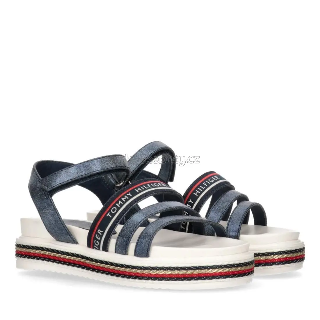Dětské sandály Tommy Hilfiger T3A2-32763-0568800 Velikost:
