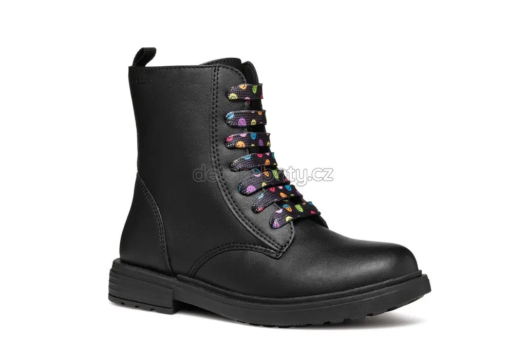 Dětské celoroční boty Geox J049QD 0003W C9240 Velikost: 37