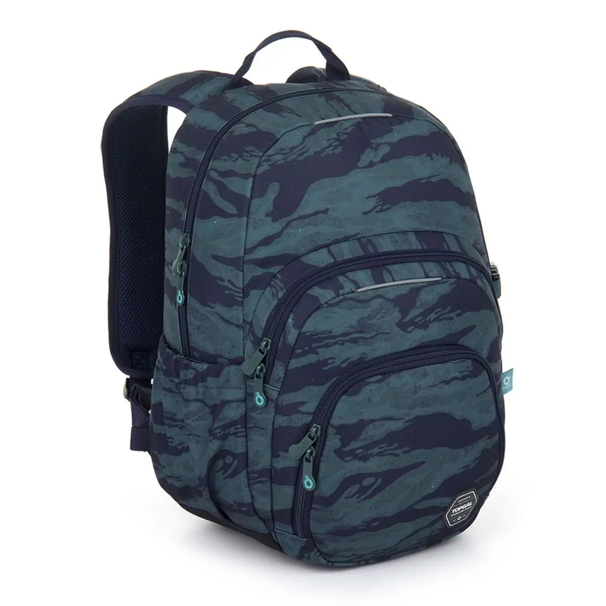 Maskáčový studentský batoh Topgal SKYE 25038 SET SMALL