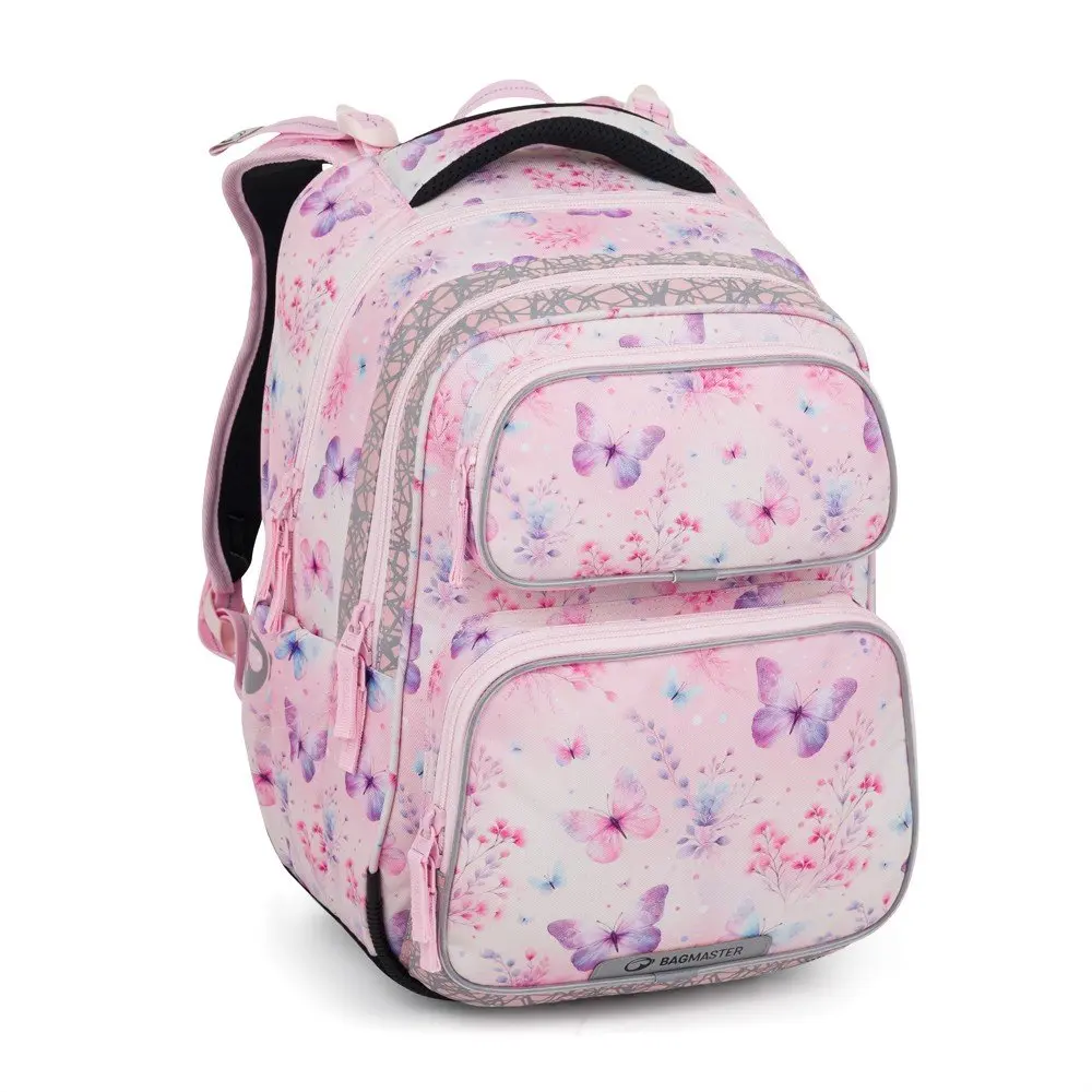 Bagmaster Dopi 25 A školní batoh – motýlci