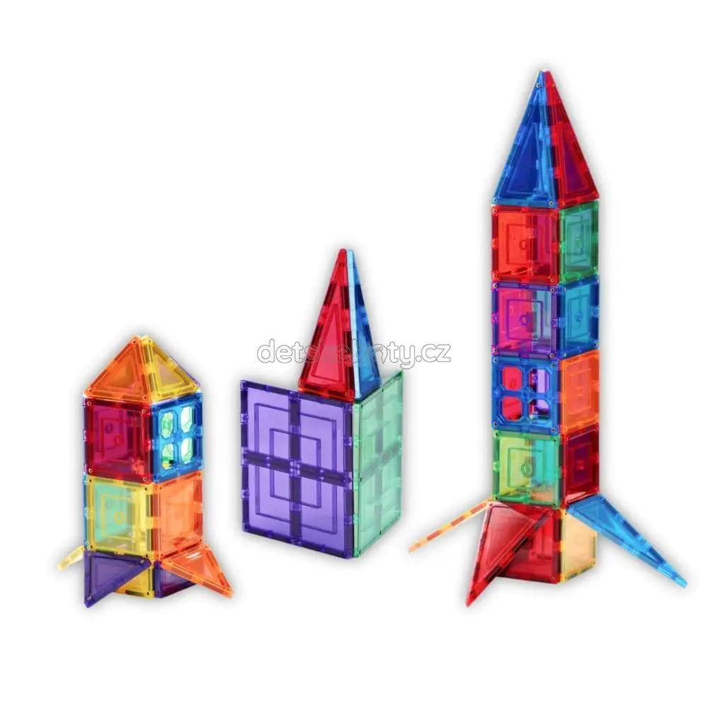 Learn and grow- Magnetická stavebnice Základní sada 64 ks