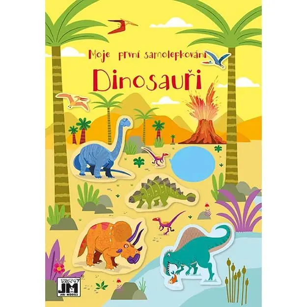 JiriModels - Moje první samolepkování Dinosauři