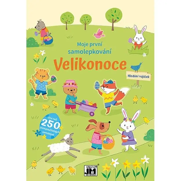 JiriModels - Moje první samolepkování Velikonoce