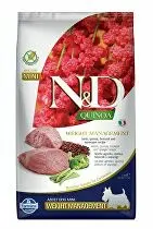 N&D Quinoa Dog Weight Management Lamb &broccoli Mini 2,5kg