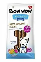 Bow wow poch. Klobásy s hmyzem,kolagen.dýní,ostrop.6ks + Množstevní sleva