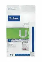 VET HPM Urology Dissolut. & Prevent.U1 Dog Diet, 3 kg
