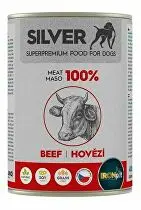 IRONpet Silver Dog konz. Beef 400g + Množstevní sleva