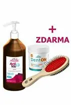 Vitar Veterinae Artivit Sirup 1000ml Denton100g Kartáč