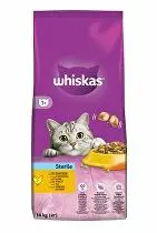 Whiskas Dry Sterile s kuřecím masem 14kg