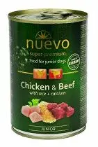 Nuevo pes Junior Kuřecí a Hovězí konz. 400g