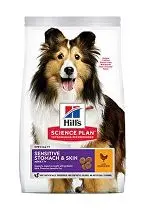 Hill´s Science Plan Canine Adult Sensitive Stomach & Skin Medium Chicken 14kg