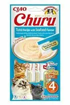Churu Cat Tuna Recipe with Seafood Flavour 4x14g + Množstevní sleva