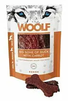 WOOLF Classic poch. Big Bone of Duck with Carrot 100g + Množstevní sleva