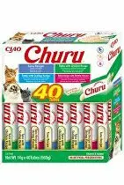 Churu Cat BOX Tuna Seafood Variety 40x14g + Množstevní sleva