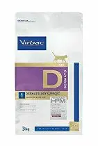 VET HPM Dermatology Support D1 Cat Diet, 3 kg