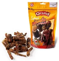 GRAND Dog poch. Suš. Mňamka ocásek řezaný 200g + Množstevní sleva