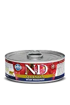 N&D CAT QUINOA Adult Weight Mnmgmt Lamb & Brocolli 80g + Množstevní sleva