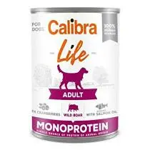 Calibra Dog Life konz.Adult Wild boar with cran. 400g