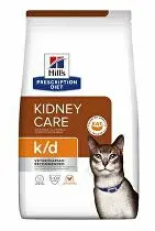 HILL'S Prescription Diet k/d kuře granule pro kočky 3 kg