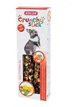 Pochoutka CRUNCHY STICK mrkev/pampeliška pro králíky Zolux