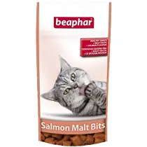 Beaphar pochoutka Malt Bits losos 35g + Množstevní sleva
