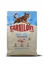 CARNILOVE True fresh cat granule ryba, krůta pro kastrované kočky 2 kg