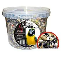 FINE PET Super Mix Velký Papoušek vědro 1,4kg