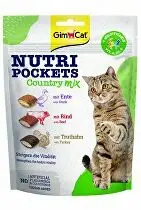 GimCat Nutri Pockets Country mix 150g + Množstevní sleva