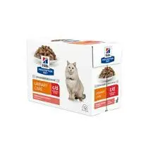Hill's Fel. PD C/D Urinary Stress Salmon kapsa 12x85g