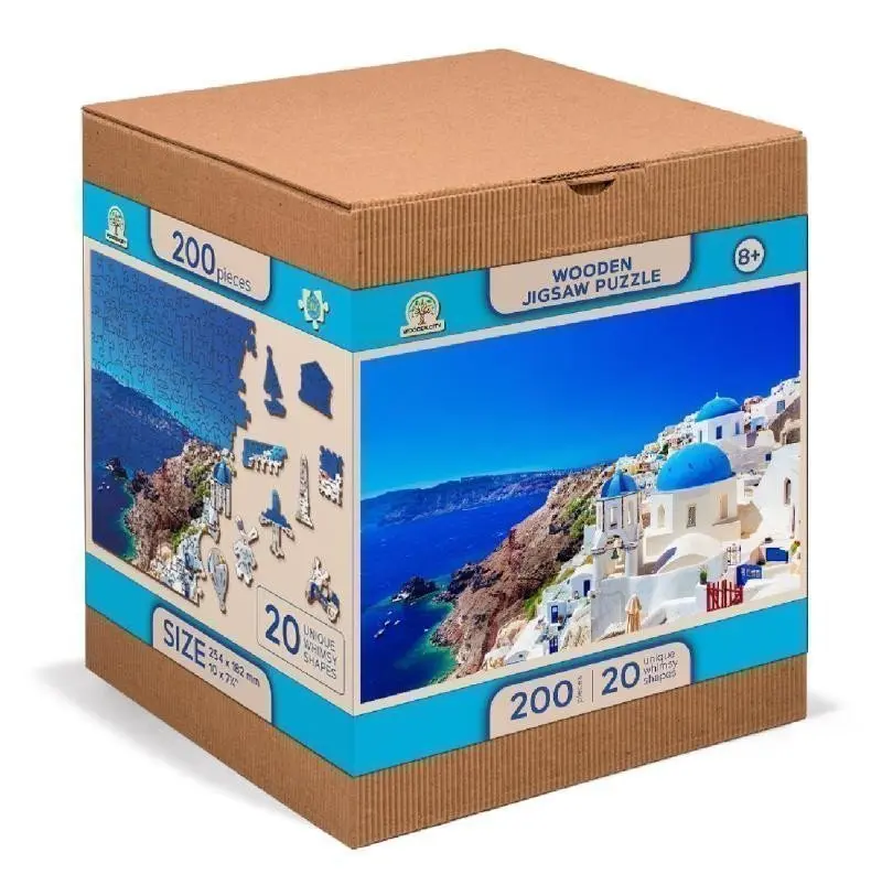 2v1 Řecko - Santorini - puzzle z kategorie Ostatné
