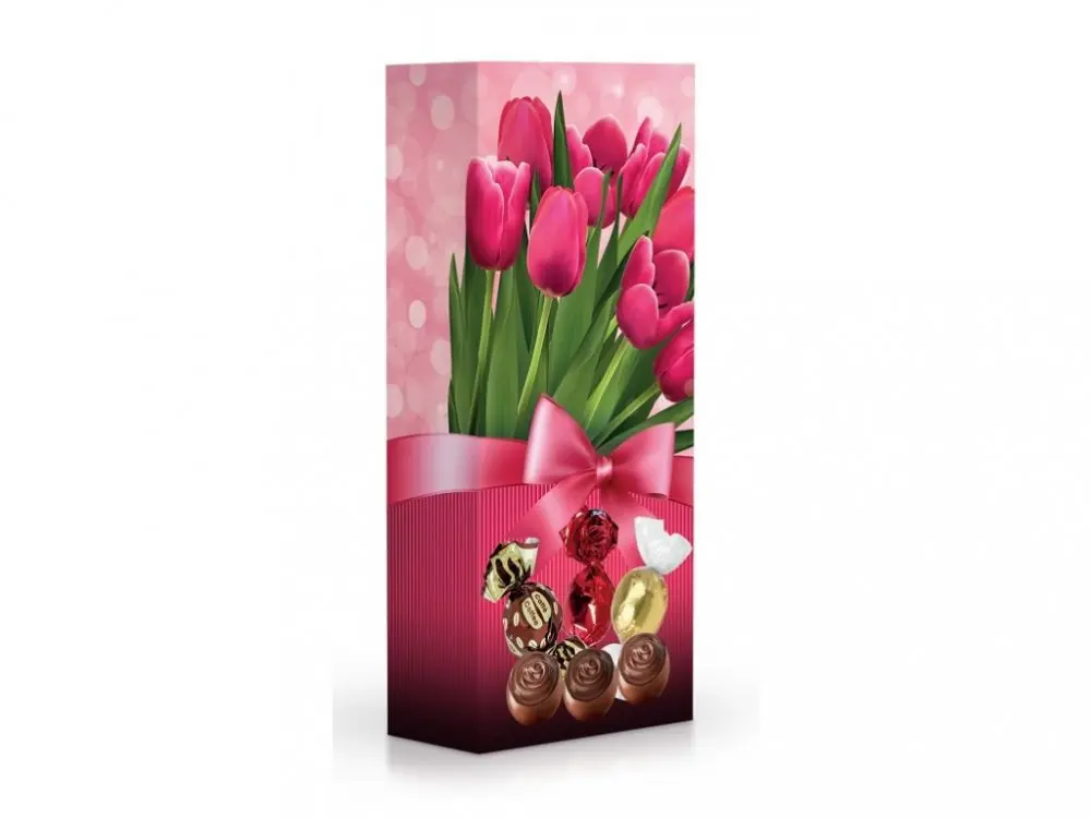 Čokoládové plněné pralinky - Tulipány 84 g