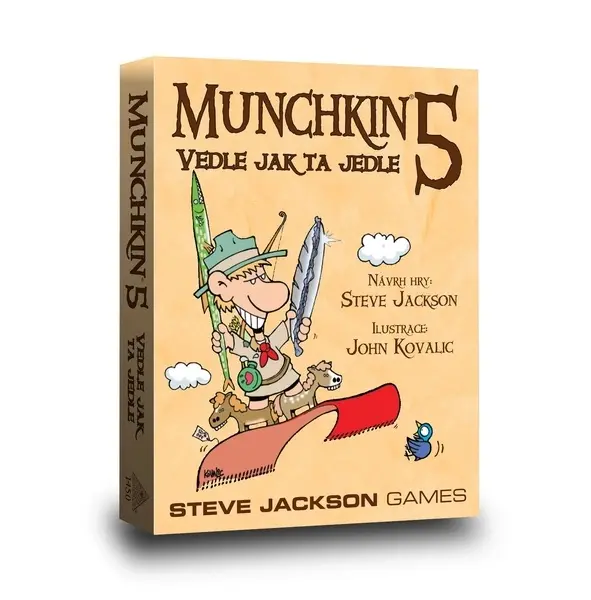 Munchkin 5/Vedle jak ta jedle - Karetní hra - rozšíření