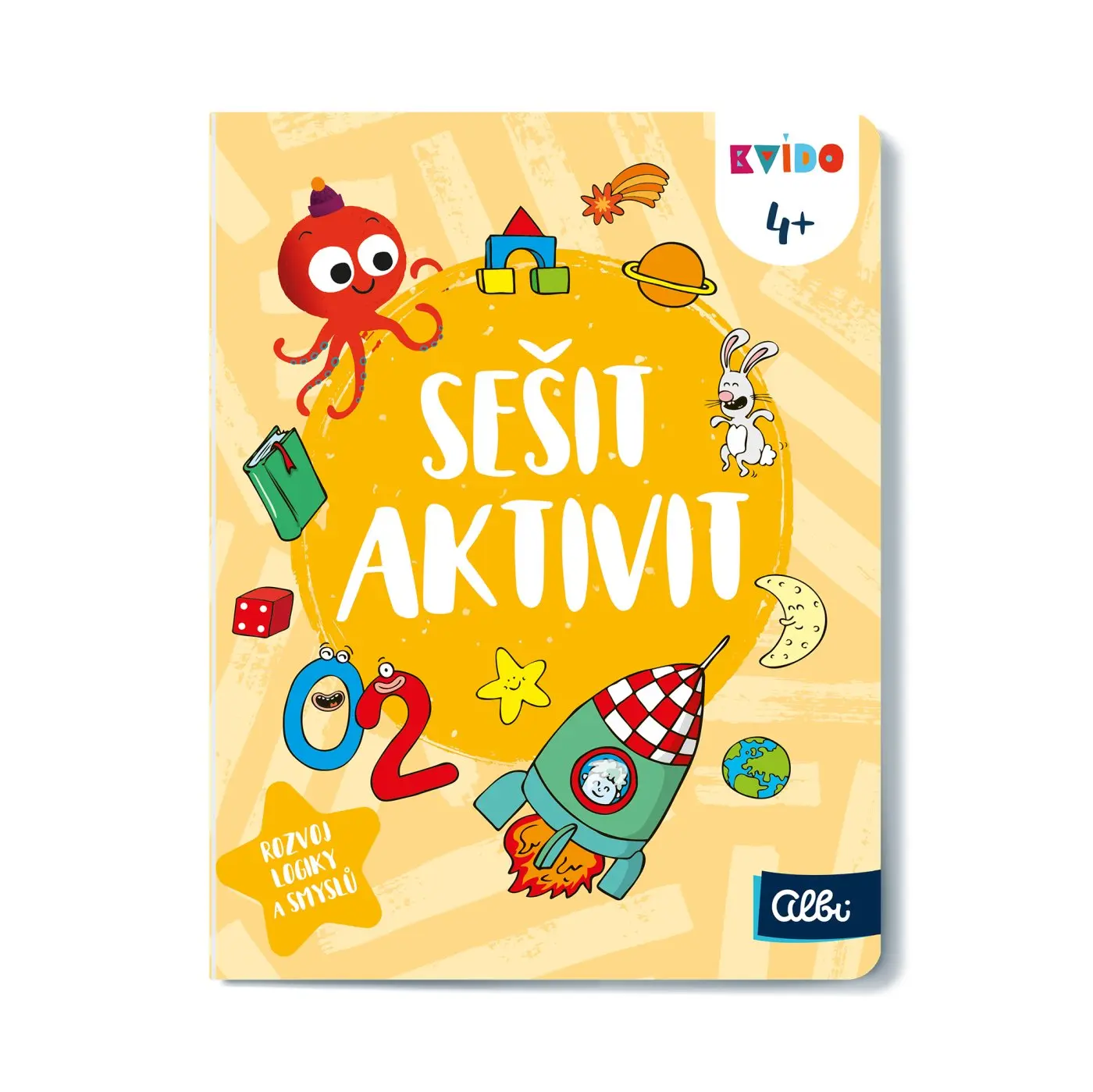 Albi Kvído - sešit aktivit 4+