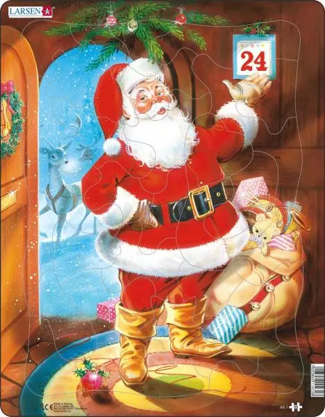 Dedo Mráz (JUL1),Dedo Mráz (JUL1) - puzzle z kategorie Náučné puzzle
