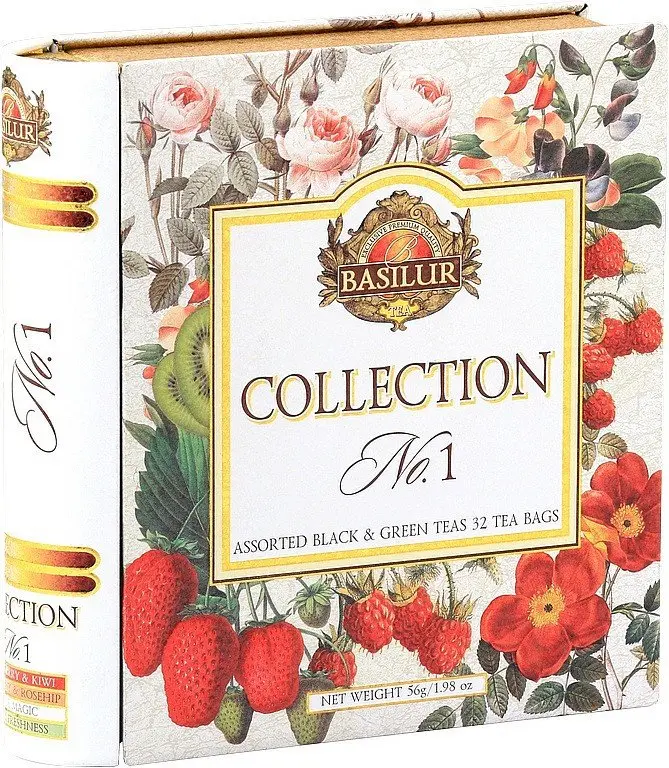 Basilur ČAJ AROMATIZOVANÝ 32 SÁČKŮ/56G - DÁRKOVÁ KNIHA_hamashop