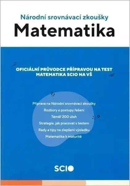 Cvičebnice Matematika Scio - Národní srovnávací zkoušky