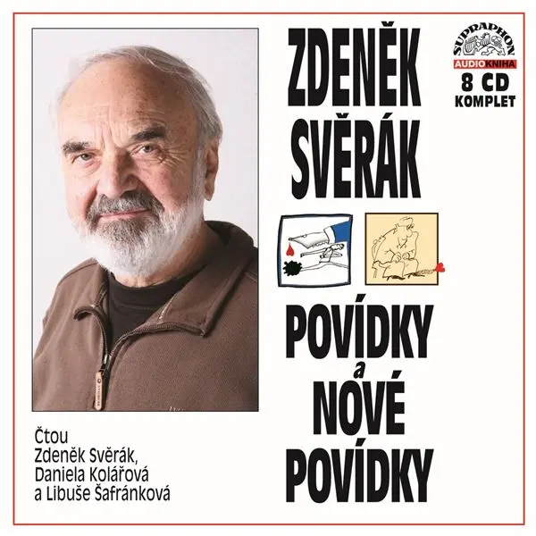 Zdeněk Svěrák - Povídky a Nové povídky Komplet (8 CD) - audiokniha