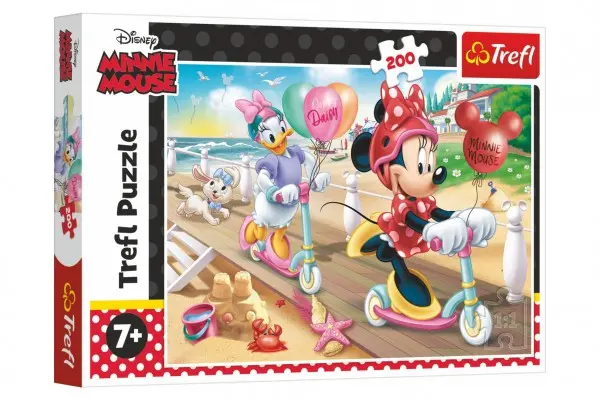 Minnie na pláži - puzzle z kategorie Disney