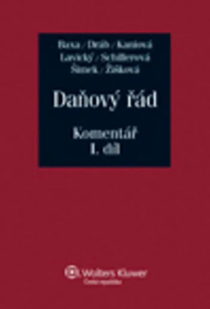 Daňový řád Komentář (komplet 3 knih) - Josef Baxa,Daňový řád Komentář (komplet 3 knih) - Josef Baxa - kniha z kategorie Dane